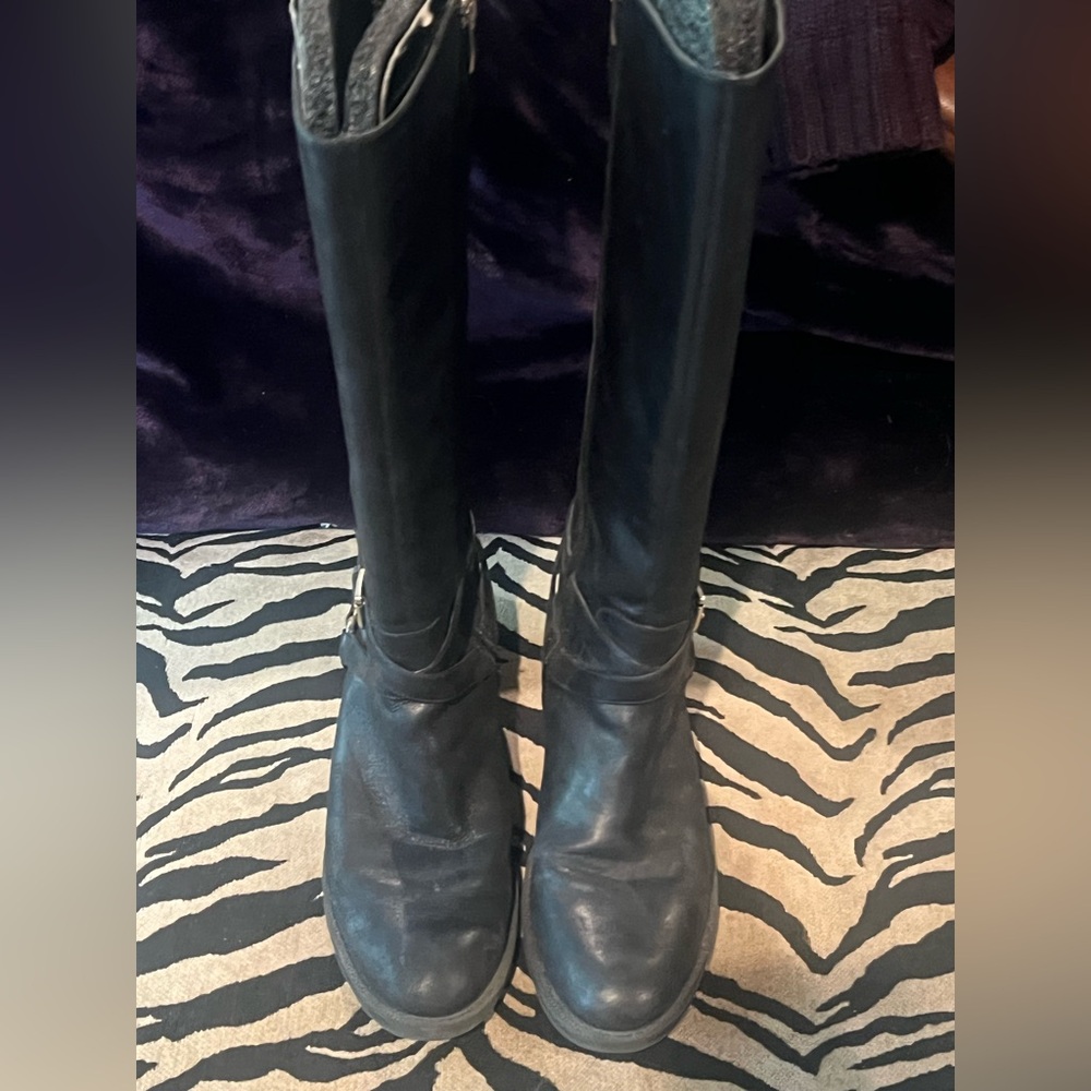 Enzo Angiolini Black Winter & Rain Boots